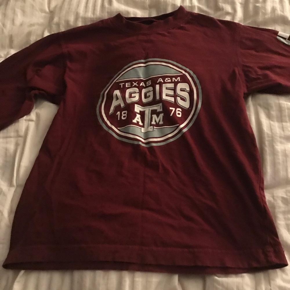 Boys A&M long Sleeve shirt
